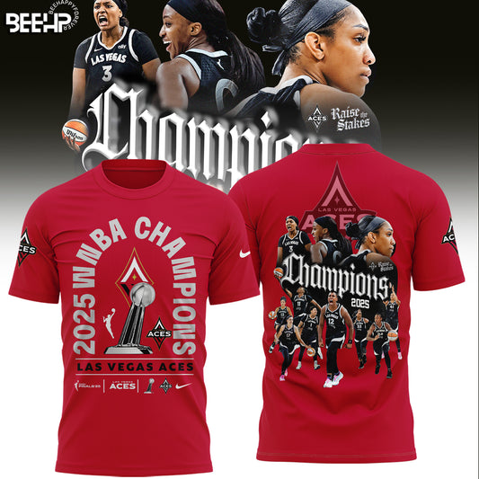 Las Vegas Aces 2025 WNBA Champions Limited Edition Shirt