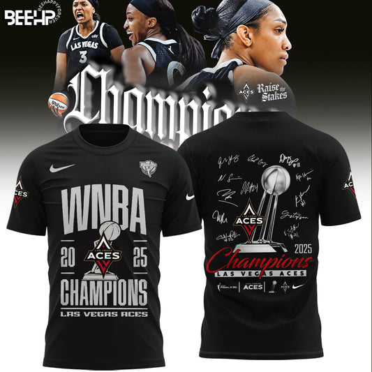 Las Vegas Aces 2025 WNBA Champions Limited Edition Shirt