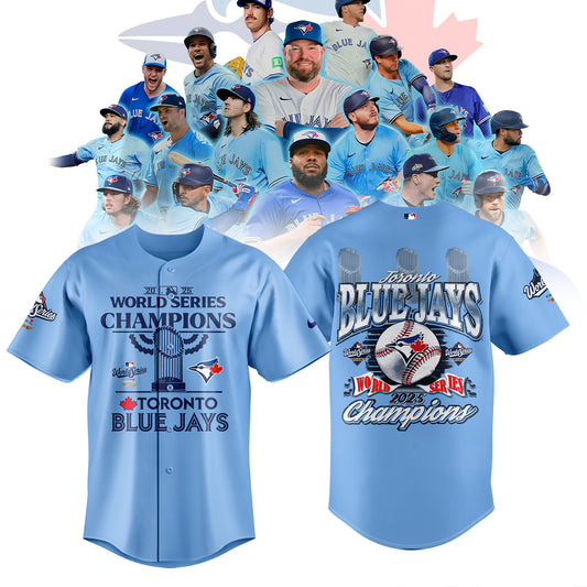 Limited Edition Toronto Blue Jays World Series Champions 2025 Combo Jersey