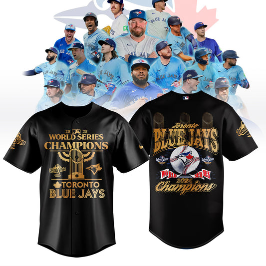Limited Edition Toronto Blue Jays World Series Champions 2025 Combo Jersey