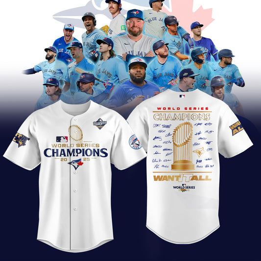 Limited Edition Toronto Blue Jays World Series Champions 2025 Combo Jersey