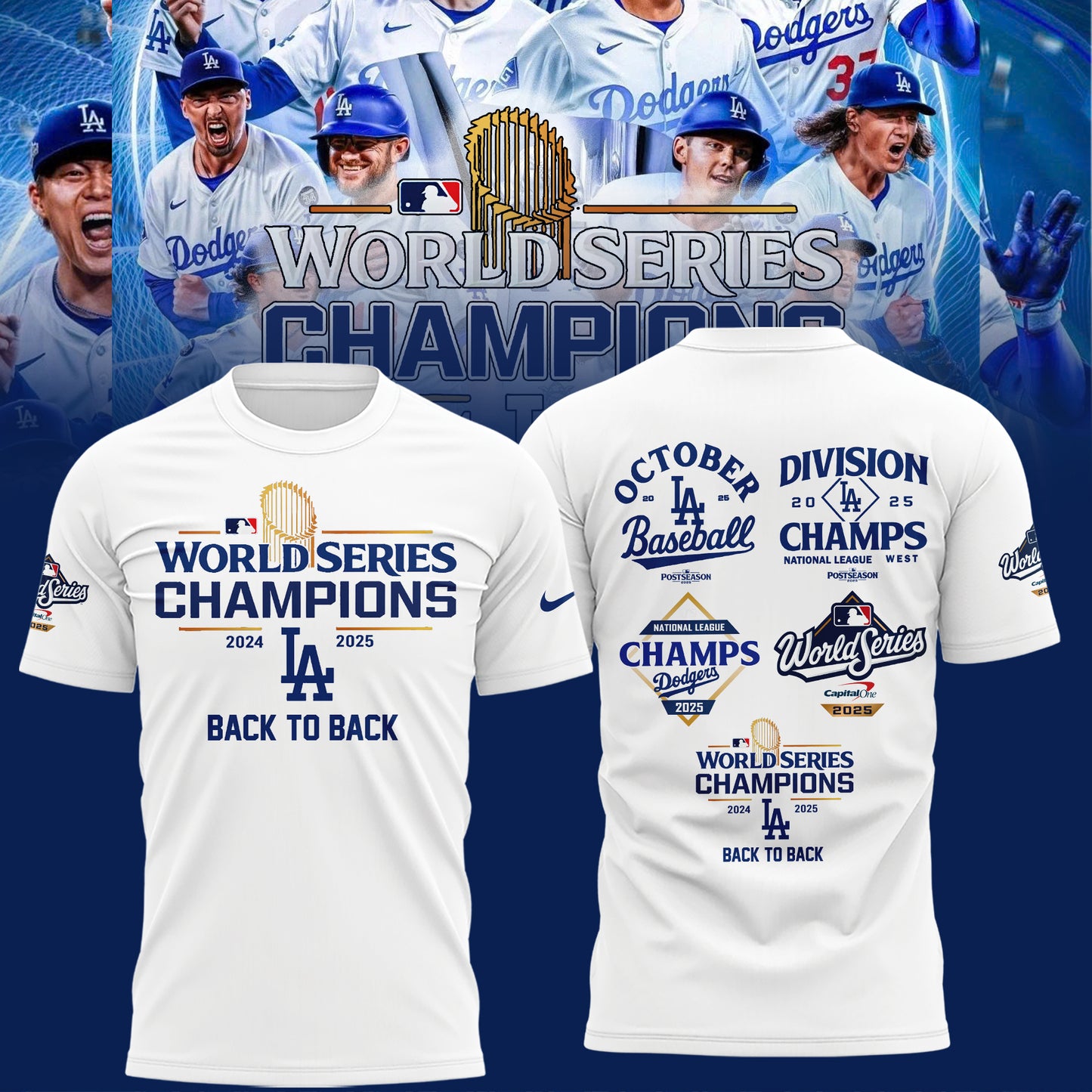 LA Dodgers – 2025 World Series Champions Limited Edition Shirt