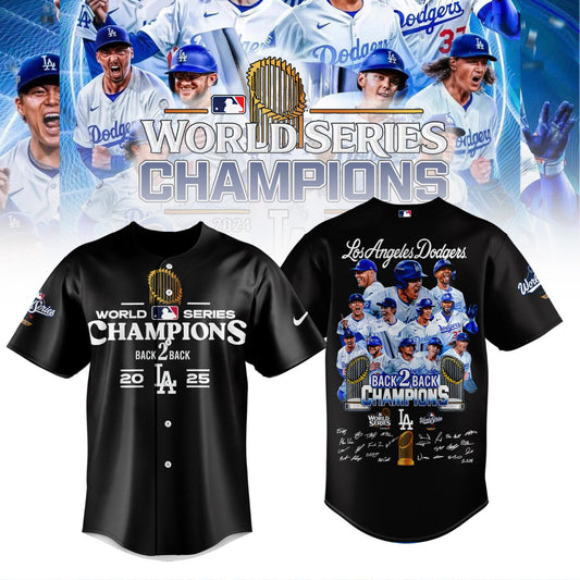 LA Dodgers 2025 World Series Champions Limited Edition Combo Jersey