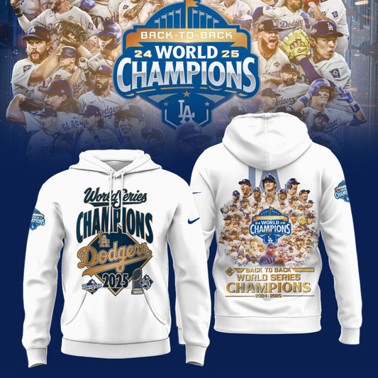LA Dodgers – 2025 World Series Champions Limited Edition Combo Hoodie
