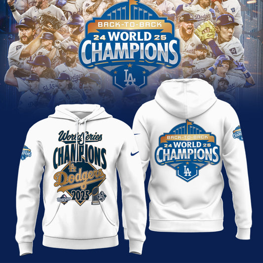 LA Dodgers – 2025 World Series Champions Limited Edition Combo Hoodie