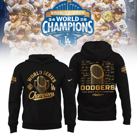 LA Dodgers – 2025 World Series Champions Limited Edition Combo Hoodie