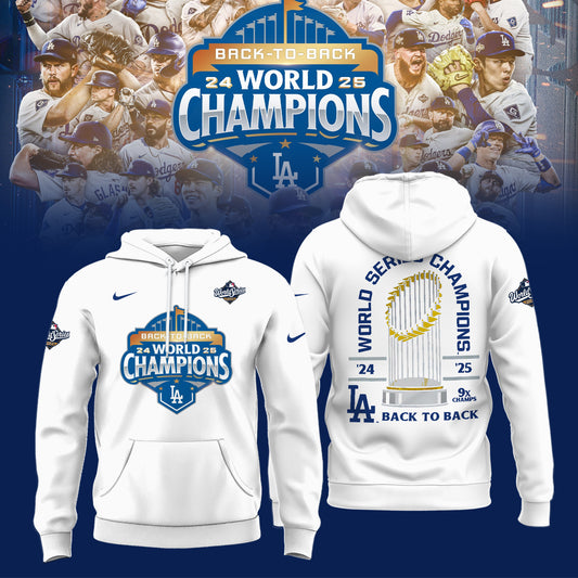 LA Dodgers – 2025 World Series Champions Limited Edition Combo Hoodie