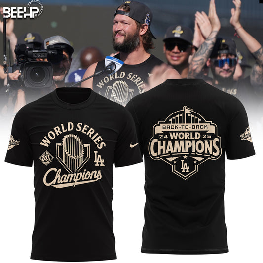 LA Dodgers – 2025 World Series Champions Limited Edition Combo T-Shirt