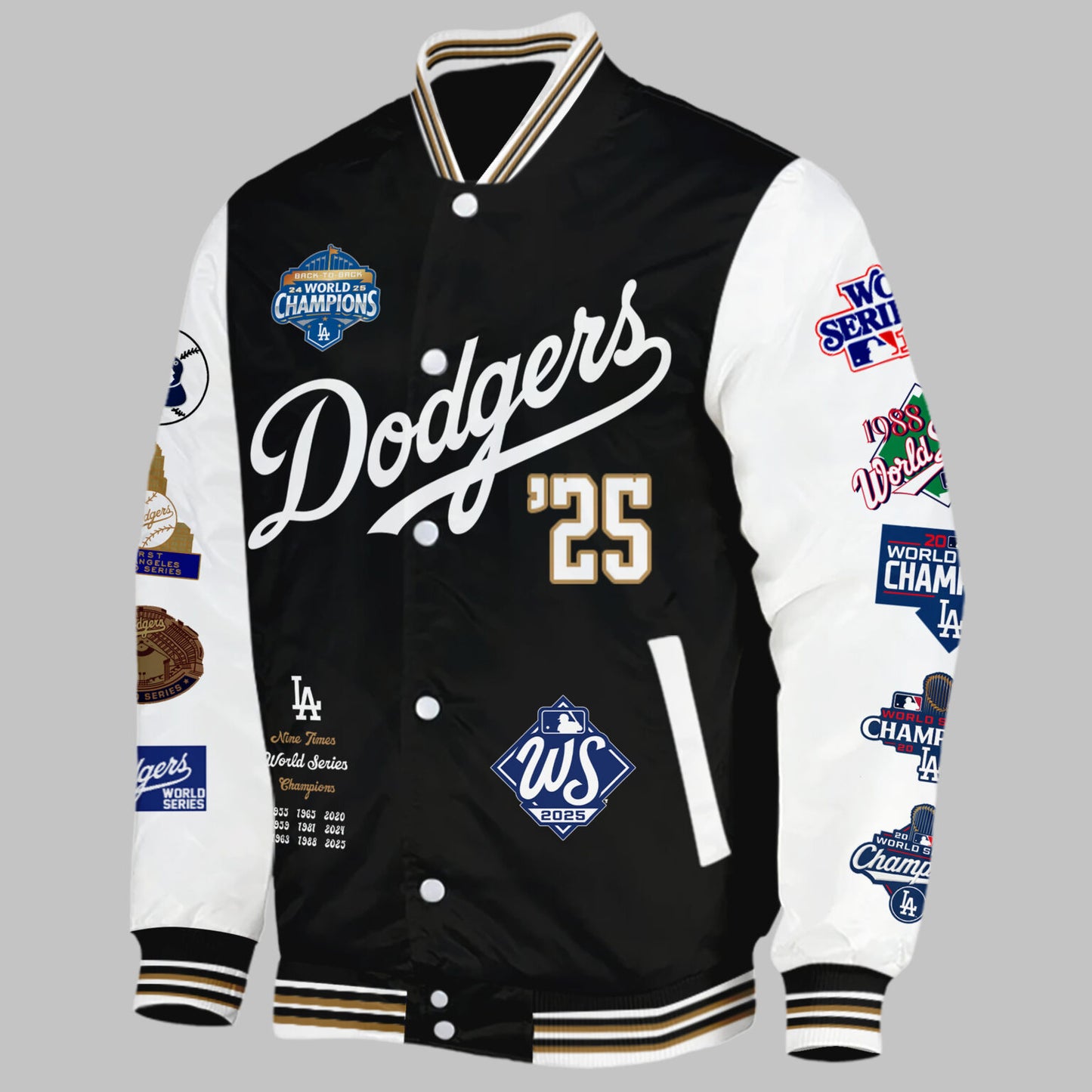 LA Dodgers – 2025 World Series Champions Limited Edition Combo Jacket