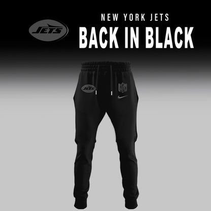 New York Jets 2025 BACK IN BLACK Combo Hoodie