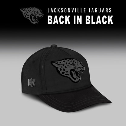 Jacksonville Jaguars Back In Black Half Zip Hoodie