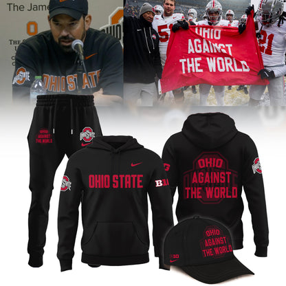 Ohio State Buckeyes "OHIO AGAINST THE WORLD" Limited Edition Combo Hoodie