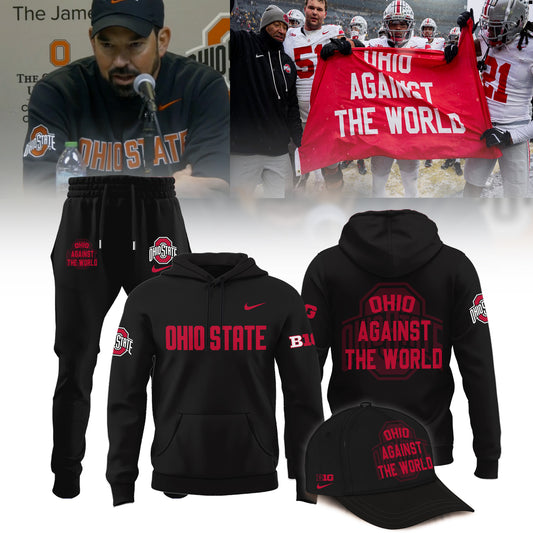 Ohio State Buckeyes "OHIO AGAINST THE WORLD" Limited Edition Combo Hoodie