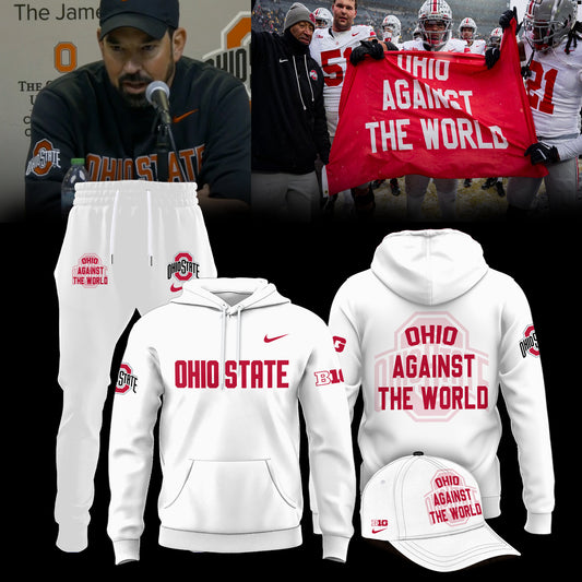 Ohio State Buckeyes "OHIO AGAINST THE WORLD" Limited Edition Combo Hoodie