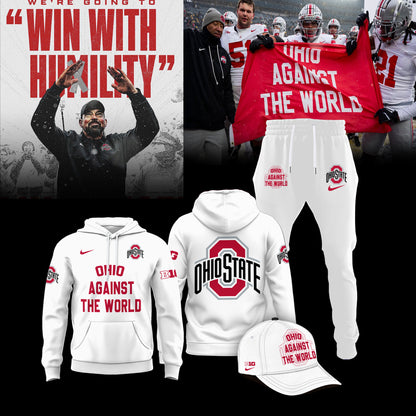 Ohio State Buckeyes "OHIO AGAINST THE WORLD" Limited Edition Combo Hoodie