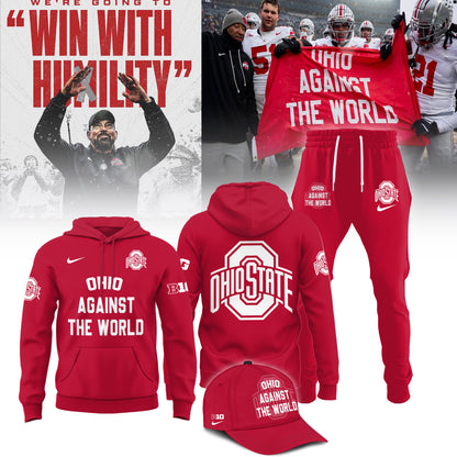 Ohio State Buckeyes "OHIO AGAINST THE WORLD" Limited Edition Combo Hoodie