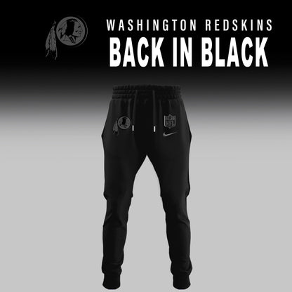 Washington Redskin 2025 Back In Black Limited Edition Combo TShirt