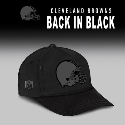 Cleveland Browns BACK IN BLACK Combo Hoodie