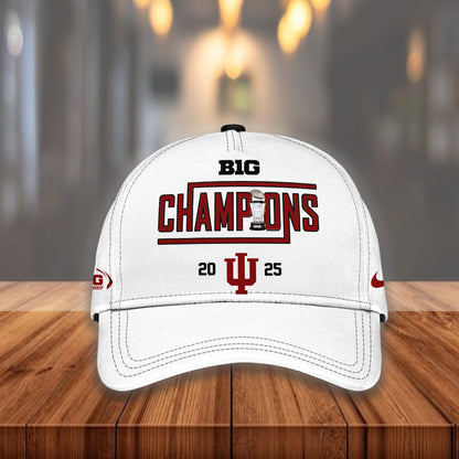 Indiana Hoosiers Football Big Ten Championship Combo Hoodie