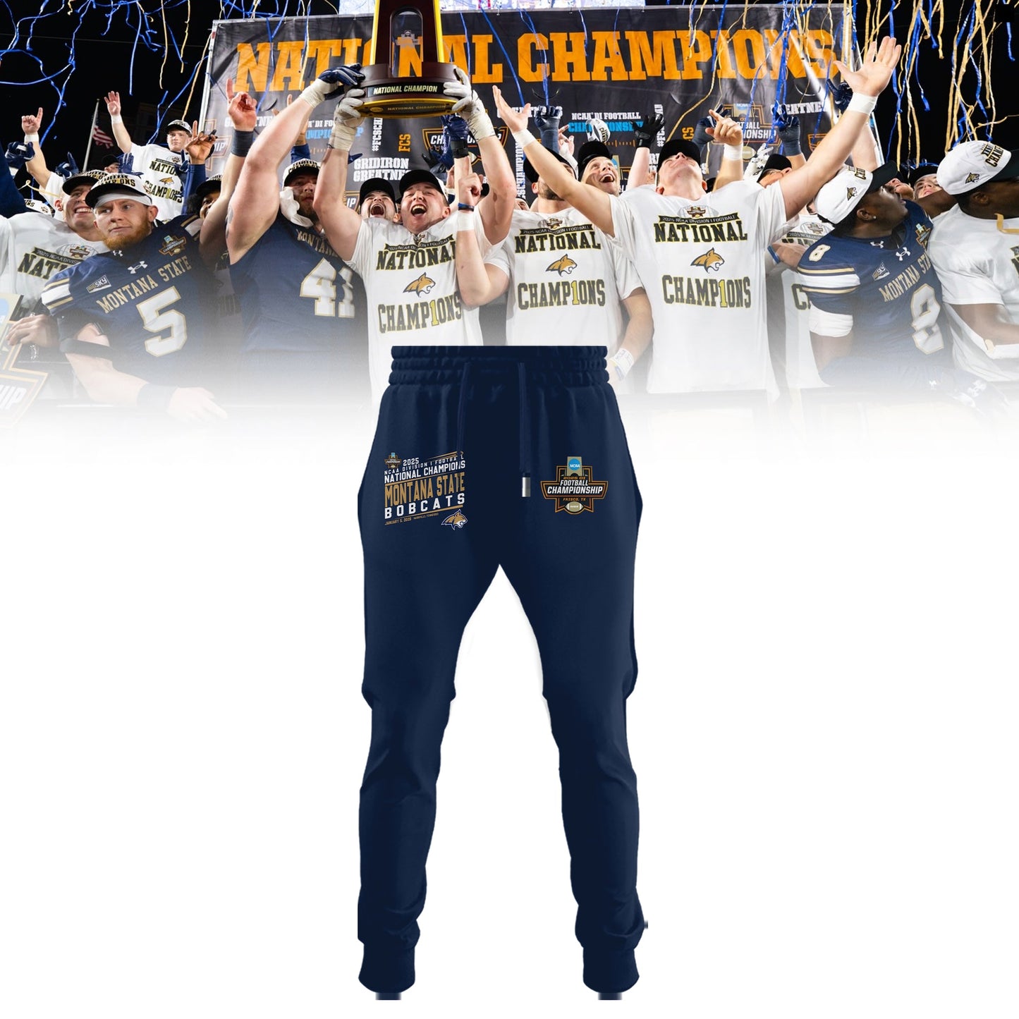 Limited Edition MSU Champions 2026 FCS Tshirt