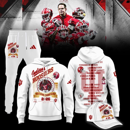 Indiana Hoosiers National Champions 2025/26 Hoodie