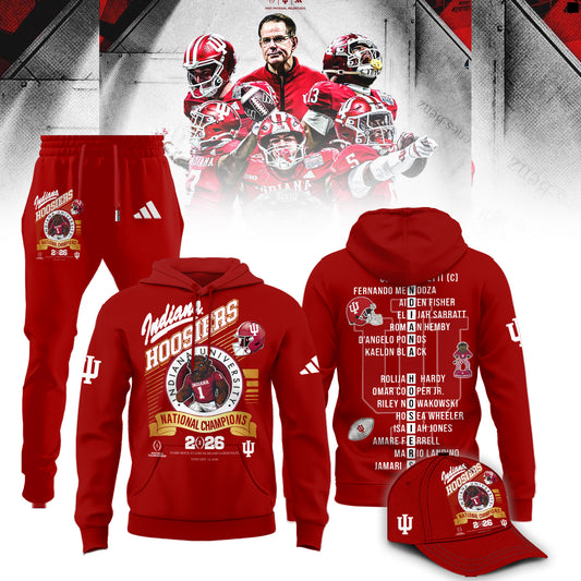 Indiana Hoosiers National Champions 2025/26 Hoodie