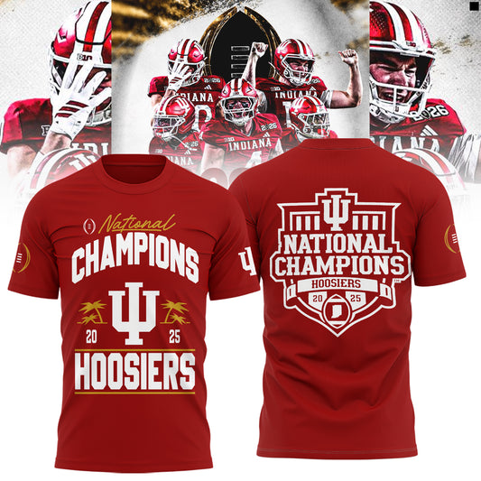 Indiana Hoosiers National Champions 2025/26 T-Shirt