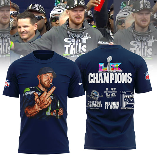 Seattle Seahawks Sam Darnold Middle Finger Limited Edition T-Shirt