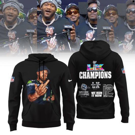 Seattle Seahawks Sam Darnold Middle Finger Limited Edition Hoodie