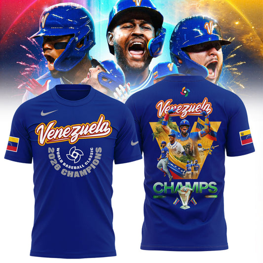 World Baseball Classic Champions x Venezuela Limited Edition 2026 T-Shirt