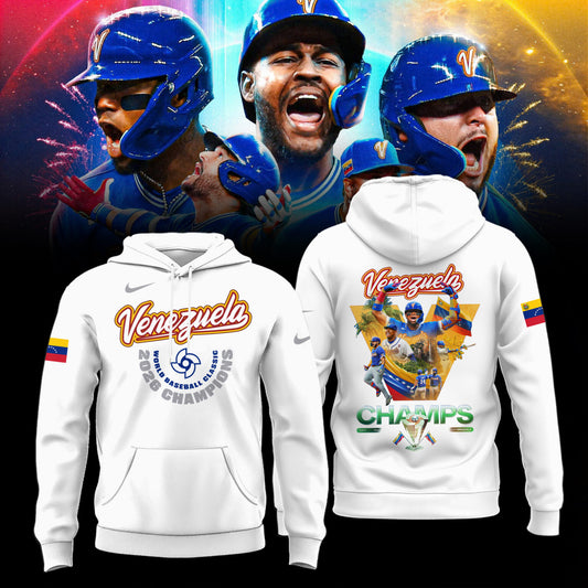 World Baseball Classic Champions x Venezuela Limited Edition 2026 Hoodie