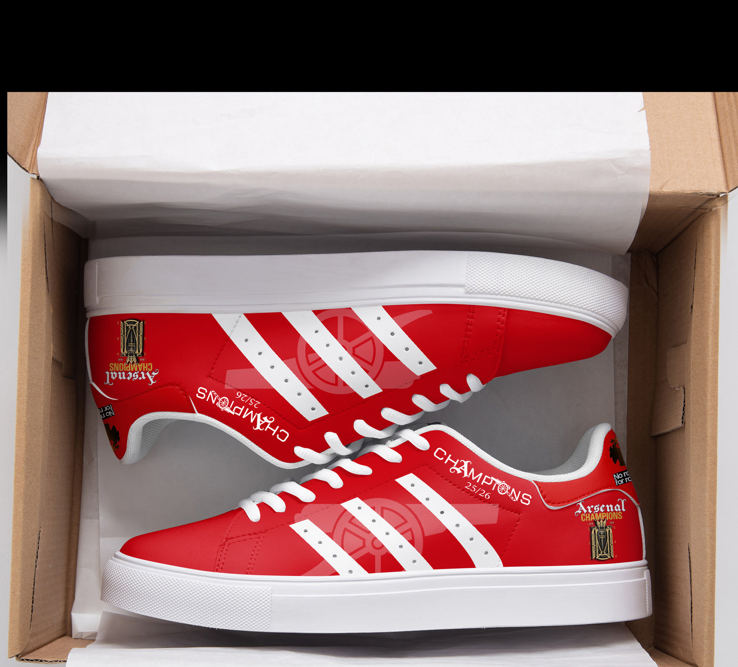 Arsenal F.C Premier League champions 25/26 Limited Edition Smith Shoes
