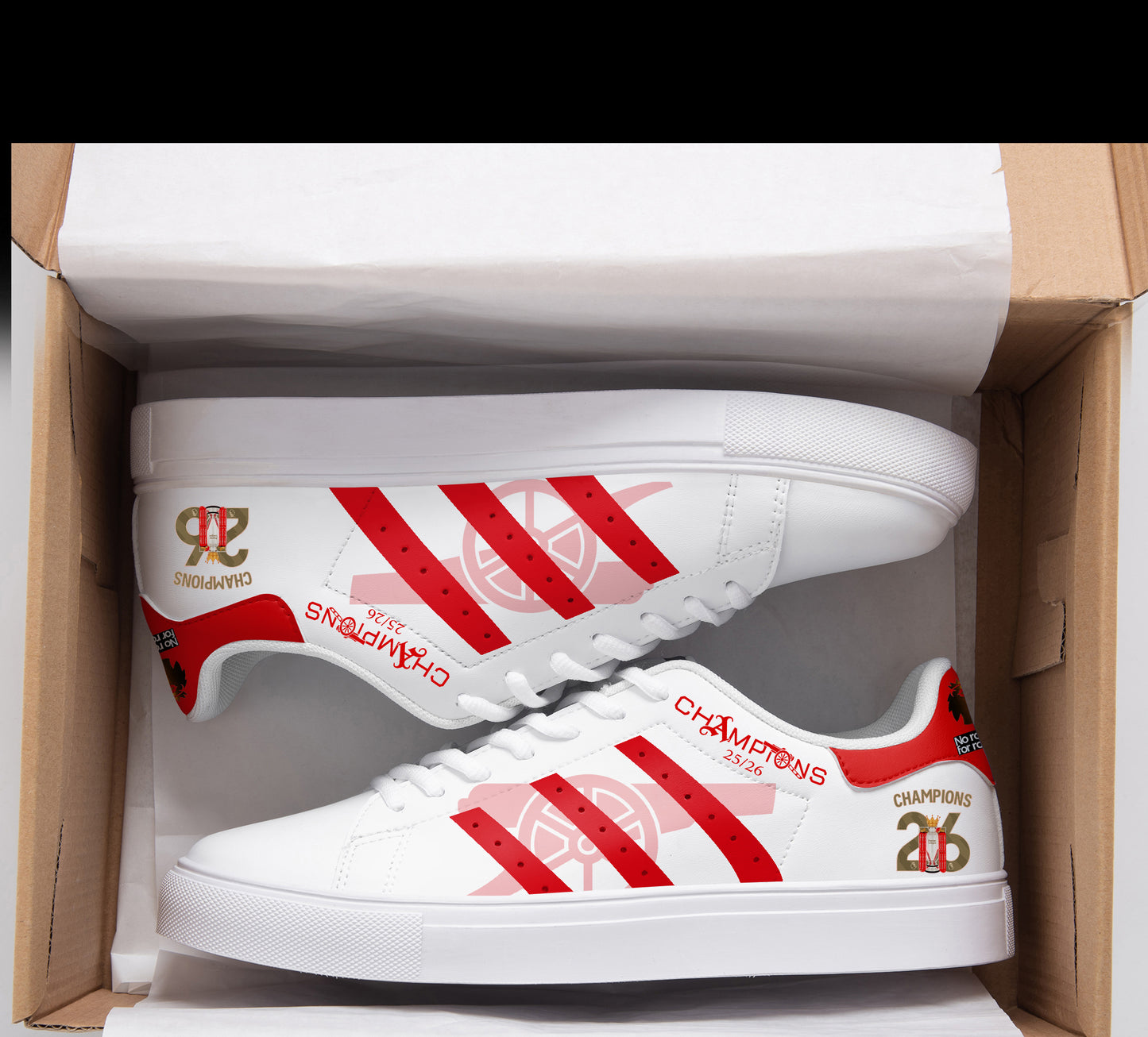 Arsenal F.C Premier League champions 25/26 Limited Edition Smith Shoes