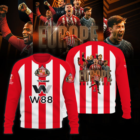 Limited Edition Sunderland AFC Europa League Confirmed Sweashirt