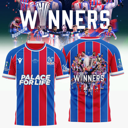 Crystal Palace 2025-26 UEFA Conference League Winners T-Shirt