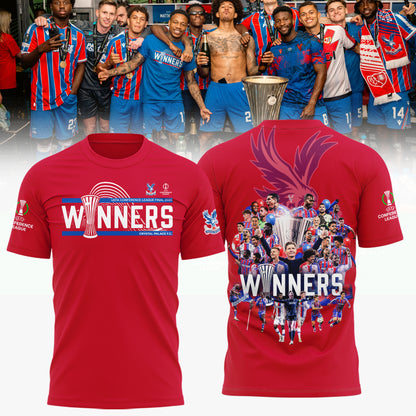 Crystal Palace 2025-26 UEFA Conference League Winners T-Shirt