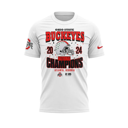 Ohio State Football College Football Playoff National Champions Whrite T-shirt