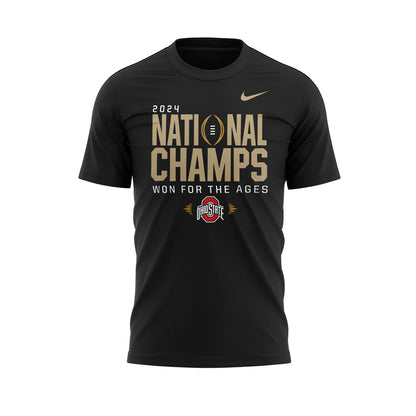 Ohio State Football College Football Playoff National Champions Black T-shirt