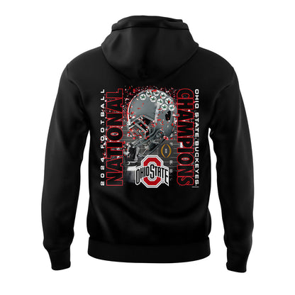 Ohio State Football College Football Playoff National Champions Black Hoodie