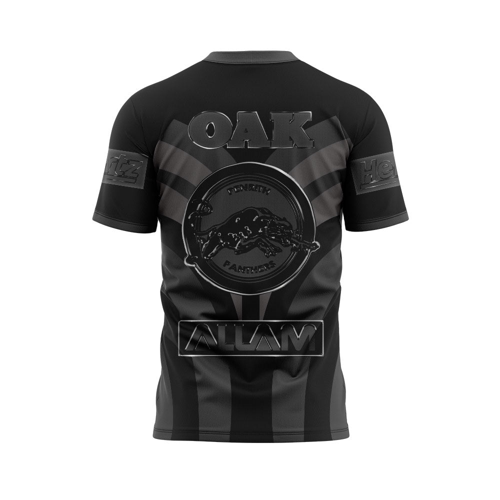 Limited Edition Penrith Panthers Back In Black Uniform T-Shirt
