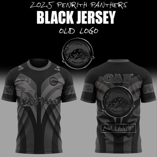 Limited Edition Penrith Panthers Back In Black Uniform T-Shirt