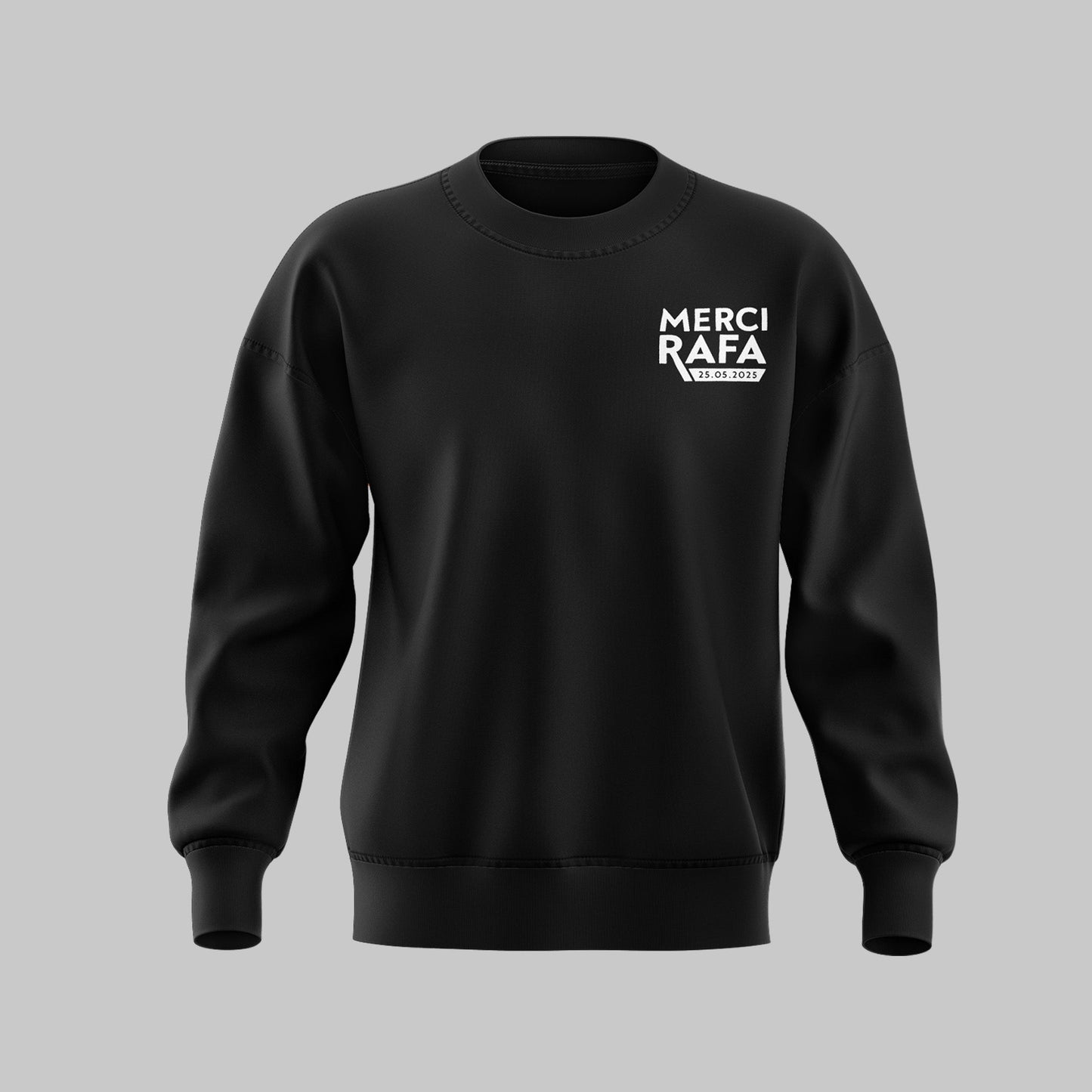 Limited Edition `Merci Rafaâ€™ at Rafael Nadal Roland Garros Tribute Sweat Shirt