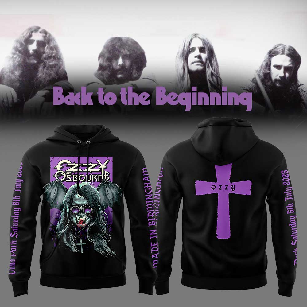 Limited Edition Back To The Beginning “Ozzy Osbourne” Hoodie