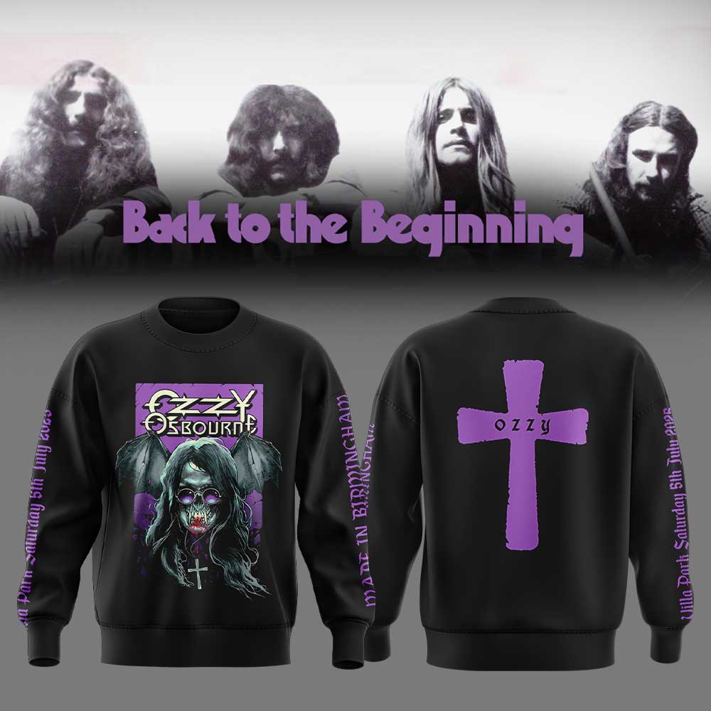 Limited Edition Back To The Beginning “Ozzy Osbourne” Sweatshirt