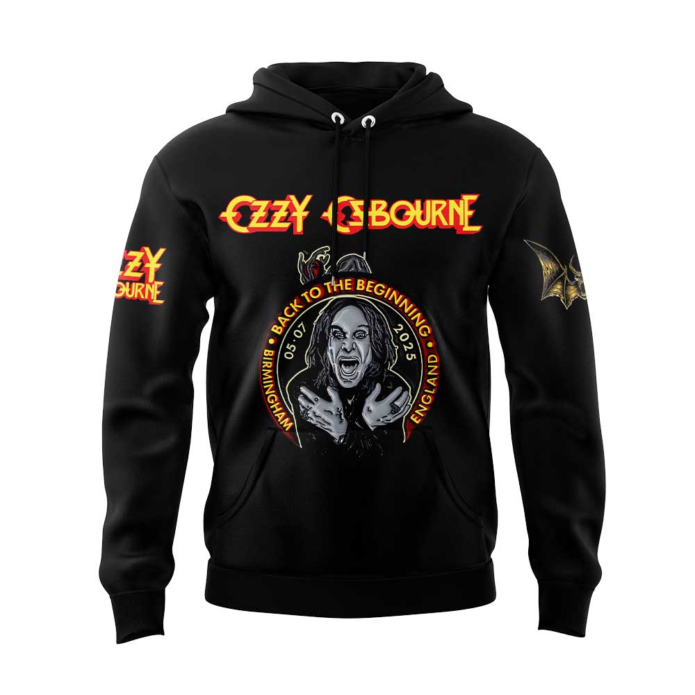 Limited Edition “Thank You For The Memories” Ozzy Osbourne Collection Hoodie
