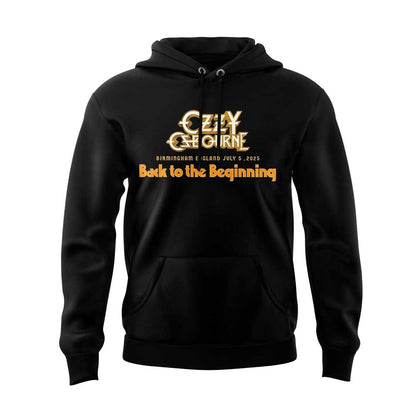 Limited Edition Back To The Beginning “Ozzy Osbourne” Black Sabbath Hoodie