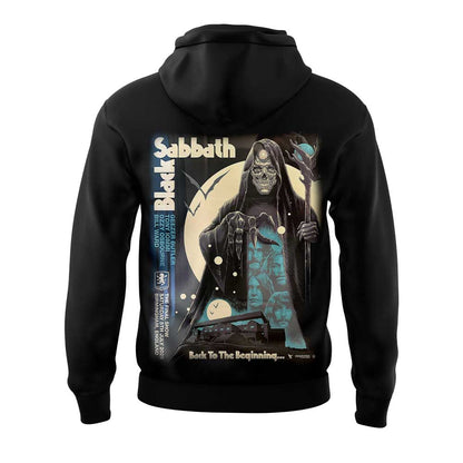 Limited Edition Back To The Beginning “Ozzy Osbourne” Black Sabbath Hoodie