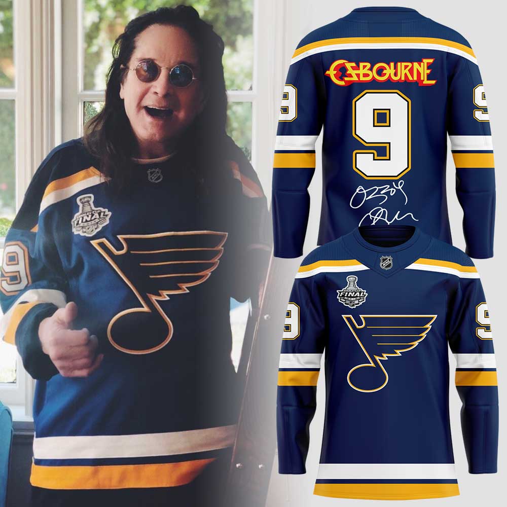 Limited Edition “Thank You For The Memories” St. Louis loves you!!!! Ozzy Jersey