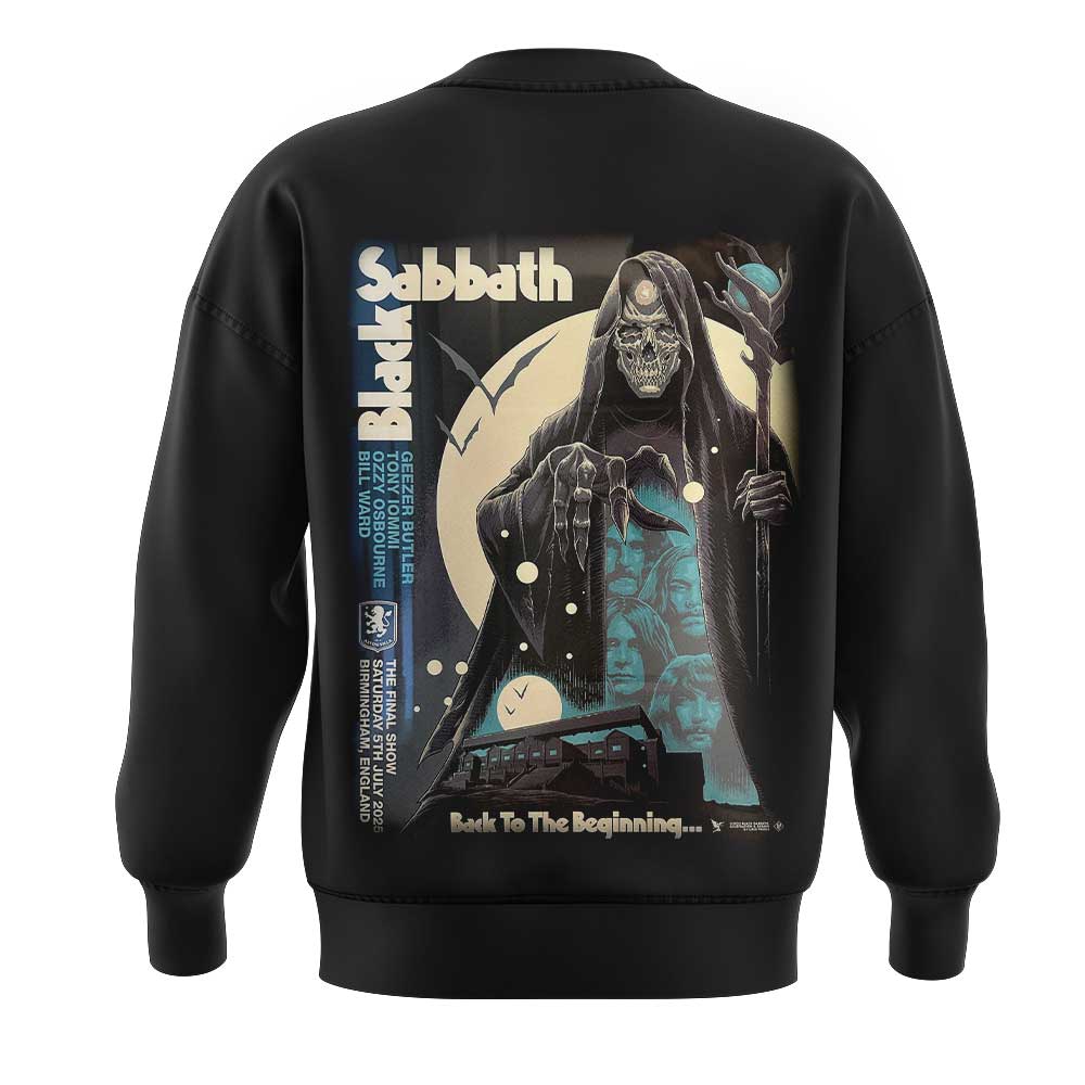 Limited Edition Back To The Beginning “Ozzy Osbourne” Black Sabbath Sweatshirt
