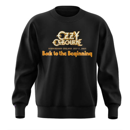 Limited Edition Back To The Beginning “Ozzy Osbourne” Black Sabbath Sweatshirt